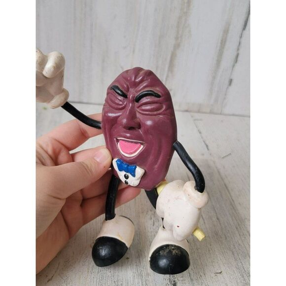 California raisins 1987 Applause microphone toy figure - Picture 3 of 6